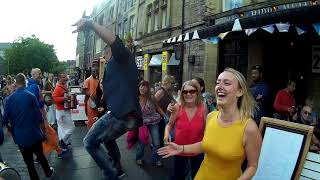 Govinda Prabhu Chants Hare Krishna with Harinama Ruci at Edinburgh Fringe Festival  Day 2 [upl. by Aborn73]