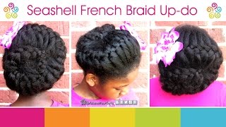 ♥ 65 ♥ Beautiful Seashell French Braid Updo [upl. by Germana769]