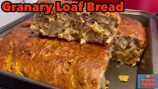 Granary Loaf Bread  Hand baking edinburghcooking hovisbread granarybreadflour loafbread [upl. by Eihctir]