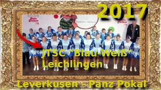 Leverkusen  Pänz Pokal 2017 der Roten Funken in der Rathaus Galerie  JTSC quotBlauWeißquot Leichlingen [upl. by Ydak]