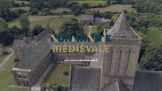 Normandie Médiévale  Abbaye de La Lucerne FR [upl. by Hallee921]