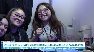 SE REALIZÓ LA 1ERA FERIA DE CIENCIAS Y HUMANIDADES ORGANIZADA POR EL LICEO CARMELA CARVAJAL DE PRAT [upl. by Aralomo]