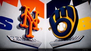 Mets vs Brewers  Wild Card Gameplay 100224 [upl. by Leunamme]