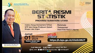 Rilis BRS Sumut 1 November 2024 [upl. by Atteras865]