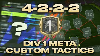 FIFA 22 MOST META 4222 CUSTOM TACTICS AND INSTRUCTIONS BEST PRO CUSTOM TACTICS AND INSTRUCTIONS [upl. by Ivah]