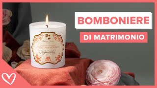 IDEE per BOMBONIERE di MATRIMONIO [upl. by Abelard]