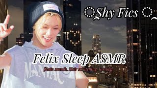 Felix Sleep AID ASMR Rain sounds Head Scratching Whispering Kissing and Sound Effects [upl. by Gurtner]