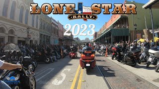 Lone Star Motorcycle Rally 2023My Road Trip To The Rally [upl. by Atinad397]