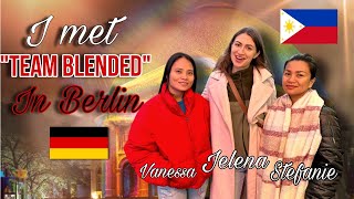 Our first travel after Philippines—Berlin together with Filipinos in Germany  I met TEAM BLENDED [upl. by Magel]