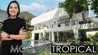 House Tour 397 • Tropical 4Bedroom House for Sale in Merville Paranaque  Presello [upl. by Arries]