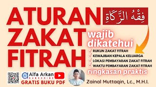 ZAKAT FITRAH  rukun kadar zakat fitrah tanggungan kepala keluarga waktu lokasi bayar zakat fitrah [upl. by Reffotsirk486]