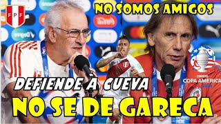 FOSSATI LE RESPONDE A GARECA EN CONFERENCIA PREVIO AL PERU VS CHILE GARECA NO QUIERE HABLAR DE PERU [upl. by Shena]