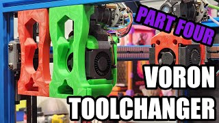 Toolchanging Action  Stealthchanger Voron Toolchanger Build  Episode 4 [upl. by Teagan493]