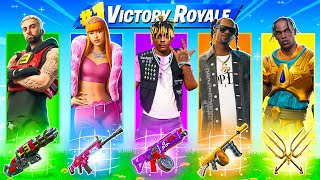 The RANDOM MUSIC ICON Challenge in Fortnite [upl. by Anjela]