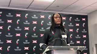 Emory Jones post game press conference following the Bearcats 3010 loss to Iowa State [upl. by Lisbeth]