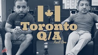 Toronto QA Part 1 Tendinopathy Detraining Unhealthy Foods and More [upl. by Nodnerb]