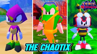 UNLOCKING THE CHAOTIX  Sonic Recharged Roblox [upl. by Aznarepse]