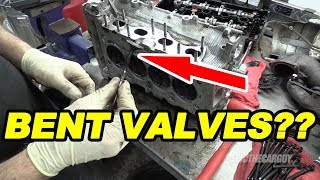 How To Find Out if Your Engine Has Bent Valves [upl. by Hseham163]