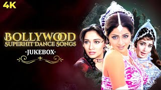 Bollywood Superhit Dance Songs 4k Jukebox  Nonstop Evergreen Hits  Bollywood’s Golden Era [upl. by Aila]