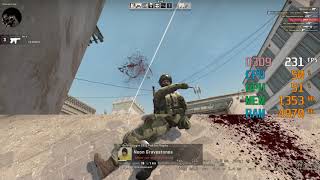 AMD Radeon RX 560  AMD Athlon 200GE  CSGO FPS Test Dust 2 Default [upl. by Carly]