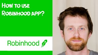 How to use Robinhood app [upl. by Mandeville984]