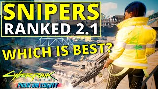 All Snipers Ranked Worst to Best in Cyberpunk 2077 21 [upl. by Bose681]