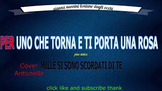 Lontano dagli occhi  G Nannini  Cover Antonella [upl. by Leahcimrej951]