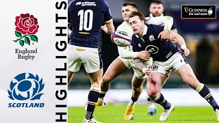 England v Scotland  HIGHLIGHTS  Historic Calcutta Cup Clash  Guinness Six Nations 2021 [upl. by Waldner]