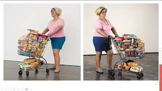 L’analyse artistique et sémantique de l’œuvre « supermarket lady » de Duane Hanson [upl. by Nuahsel219]