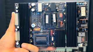 How to Repair Polaroid LCD TV FLM3732 With no Picture or no Power 3700 Bad Caps [upl. by Partan]