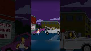 Homers Car Getting Towed Away 😂 simpsons shorts [upl. by Cannice767]