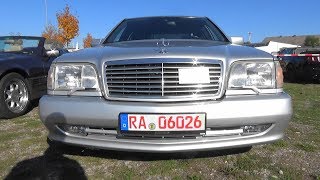 Brabus V12 74 S W140  Season Closing 2017  Motorworld Böblingen [upl. by Casimir]