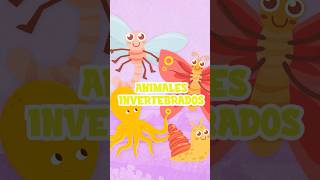 ¡Explora los Animales Invertebrados en 60 Segundos 🦋🪲 Vídeo educativo para niños canaleducativo [upl. by Charlie]