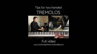 TREMOLOS Tips For Speed amp Evenness With TwoHanded Tremolos Shorts [upl. by Nor]