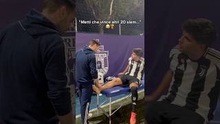 Fasciatura della caviglia di lucacampolunghi99 ⚽️ osteopata osteopatia thrust asmr [upl. by Bencion]