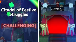 JToH Citadel of Festive Struggles CoFS  Christmas Event [upl. by Naliorf808]