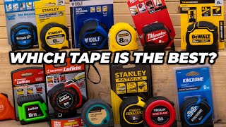 Which Brand Makes the Best Tape Measure Durability amp Accuracy Test [upl. by Belding]