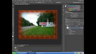 растушевка плавная рамка фотошоп cs6 [upl. by Romulus876]