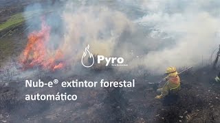 Nube® Sistema móvil y autónomo contra incendios forestales [upl. by Ylus]