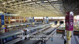 Transperth information in Swahili [upl. by Chastain850]