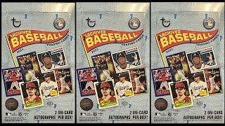 NEW RELEASE 2023 Topps Archives Hobby Box Opening [upl. by Christos]