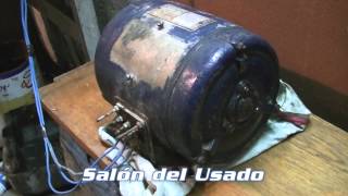 Motor Monofasico Y Trifasico 3 4 Hp 1400 Rpm [upl. by Florentia]