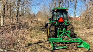 BETTER THAN A BOX BLADE CAN A LAND PLANE LEVEL SPRING MUD [upl. by Andris]