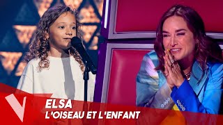 Marie Myriam – Loiseau et lenfant ● Elsa  Blinds  The Voice Kids Saison 2 [upl. by Adnaugal]