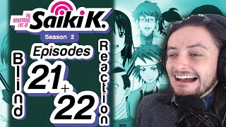 Teeaboo Reacts  Saiki Kusuo no Ψnan Season 2 Episodes 21  22  In The Zone [upl. by Ginnifer659]