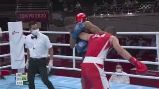 ROCKY BALBOA MOMENT AT THE OLYMPICS  TOKYO 2020  HEBERT SOUSA VS OLEKSANDR KHYZHNIAK [upl. by Nonnahsed392]