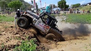 Toyota bj40 extreme build truck on track  mud drive [upl. by Bastian]