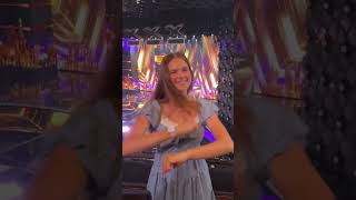 Karolina Protsenko is dancing on Americas Got Talent agt show dance talent girl beautiful [upl. by Alwyn]