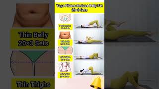 Reduce belly fat loss exercise at homefitshortsyouga [upl. by Enimrej]