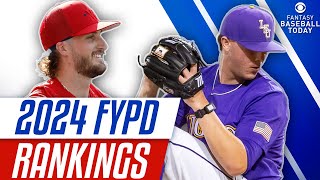 FirstYear Player Draft FYPD Rankings International Signings amp More  Fantasy Baseball Advice [upl. by Phelia]